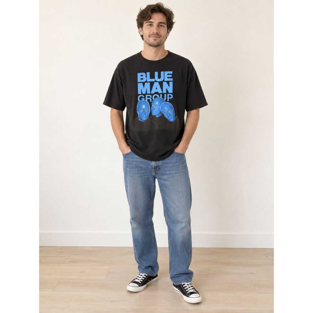 Blue Man Group Tour 2007 Graphic T-Shirt – Size XL